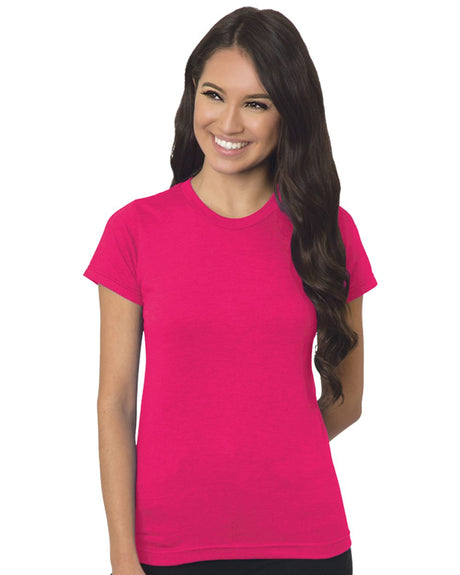 Bayside Women's USA-Made Fine Jersey Tee Bayside