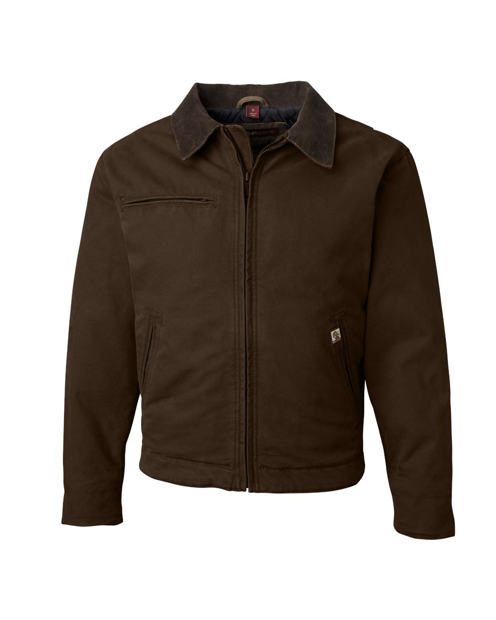 DRI DUCK Men's Outlaw Boulder Cloth Jacket with Corduroy Collar Tall Sizes DRI DUCK