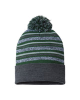 CAP AMERICA USA-Made Striped Beanie CAP AMERICA