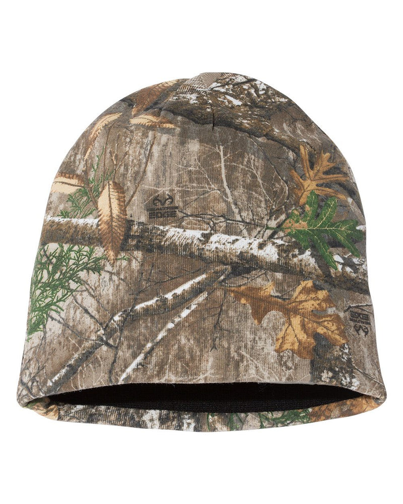Outdoor Cap Reversible 8" Knit Camo Cap