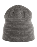 Atlantis Headwear Sustainable Reflective Beanie Atlantis Headwear