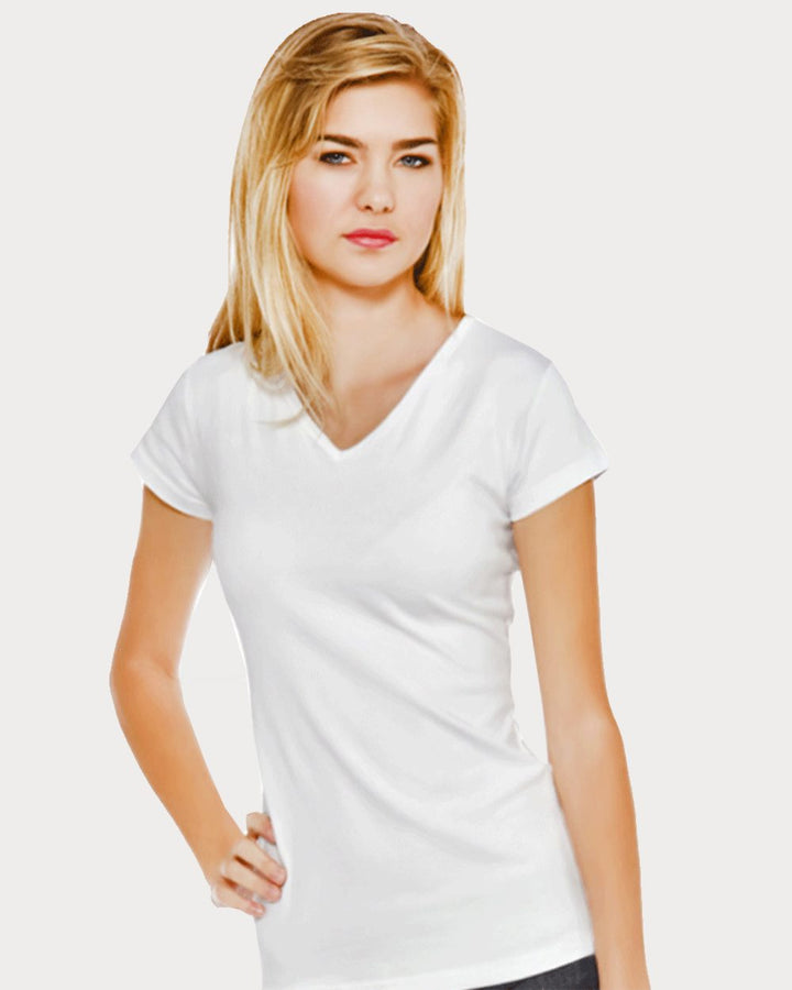 In Your Face Women's V-Neck T-Shirt In Your Face