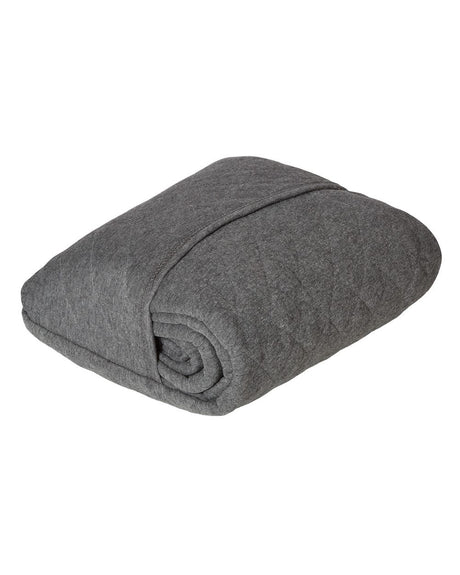 J. America Quilted Jersey Blanket J. America