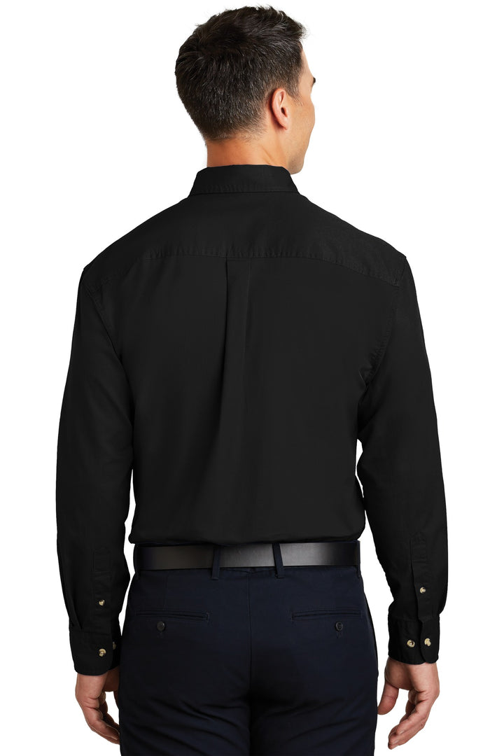 Port Authority Long Sleeve Twill Shirt.  S600T
