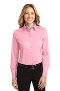 Port Authority Ladies Long Sleeve Easy Care Shirt.  L608 3 of 3