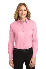 Port Authority Ladies Long Sleeve Easy Care Shirt.  L608 3 of 3