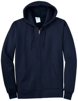 Port & Company - Men's Essential Fleece Full-Zip Hooded Sweatshirt Port & Company