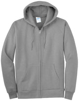 Port & Company - Men's Essential Fleece Full-Zip Hooded Sweatshirt Port & Company