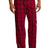 District Men's Flannel Plaid Pant. DT1800 District