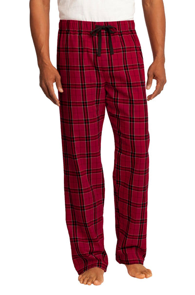 District Men's Flannel Plaid Pant. DT1800