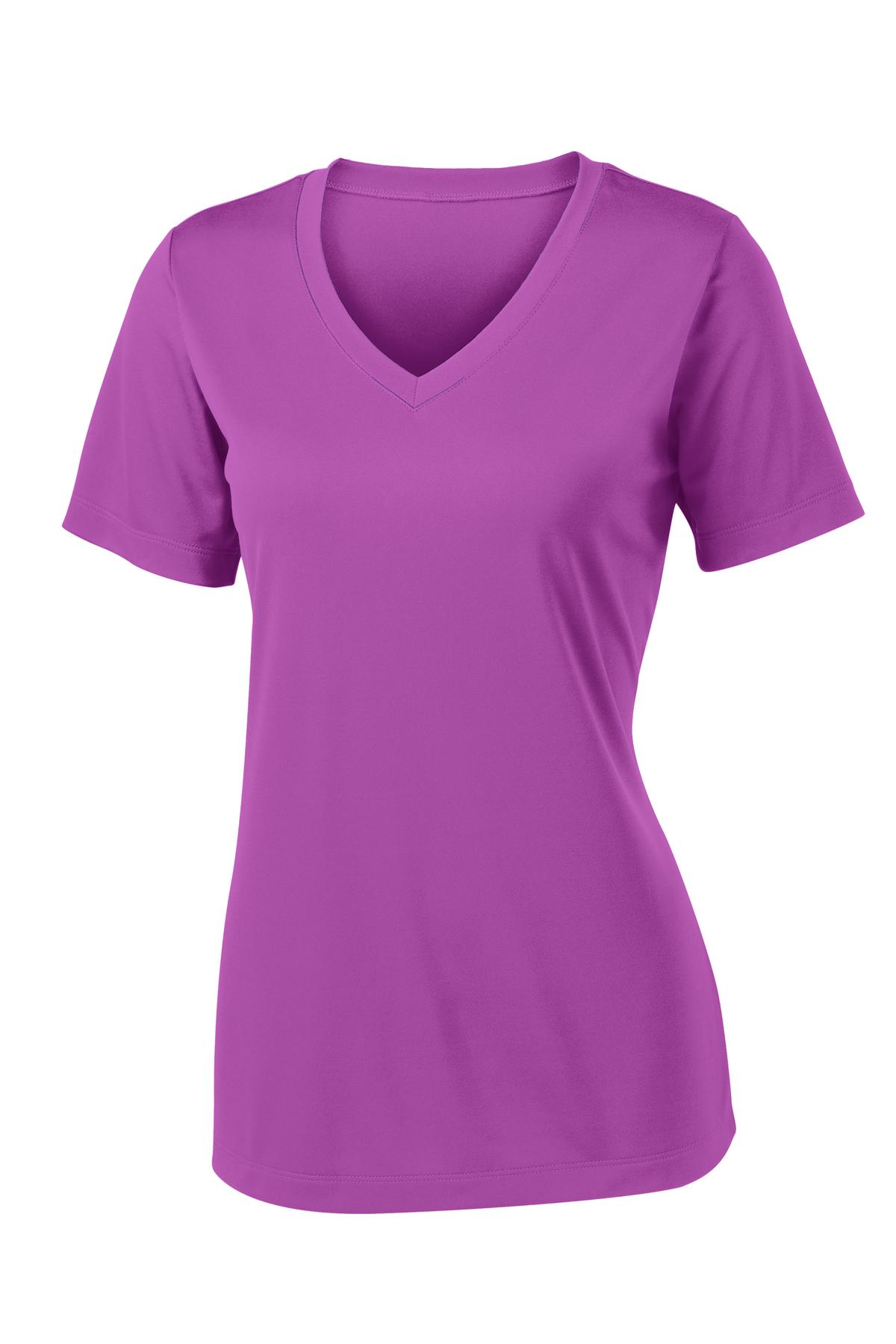 Sport-Tek Women's PosiCharge Competitor V-Neck Tee. LST353 1 of 2