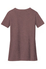 District Women's Perfect Blend V-Neck Tee. DM1190L 2 of 2 District