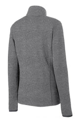 Sport-Tek Women's Sport-Wick Stretch Contrast Full-Zip Jacket