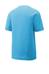 Sport-Tek Men's PosiCharge Tri-Blend Wicking Raglan Tee. ST400