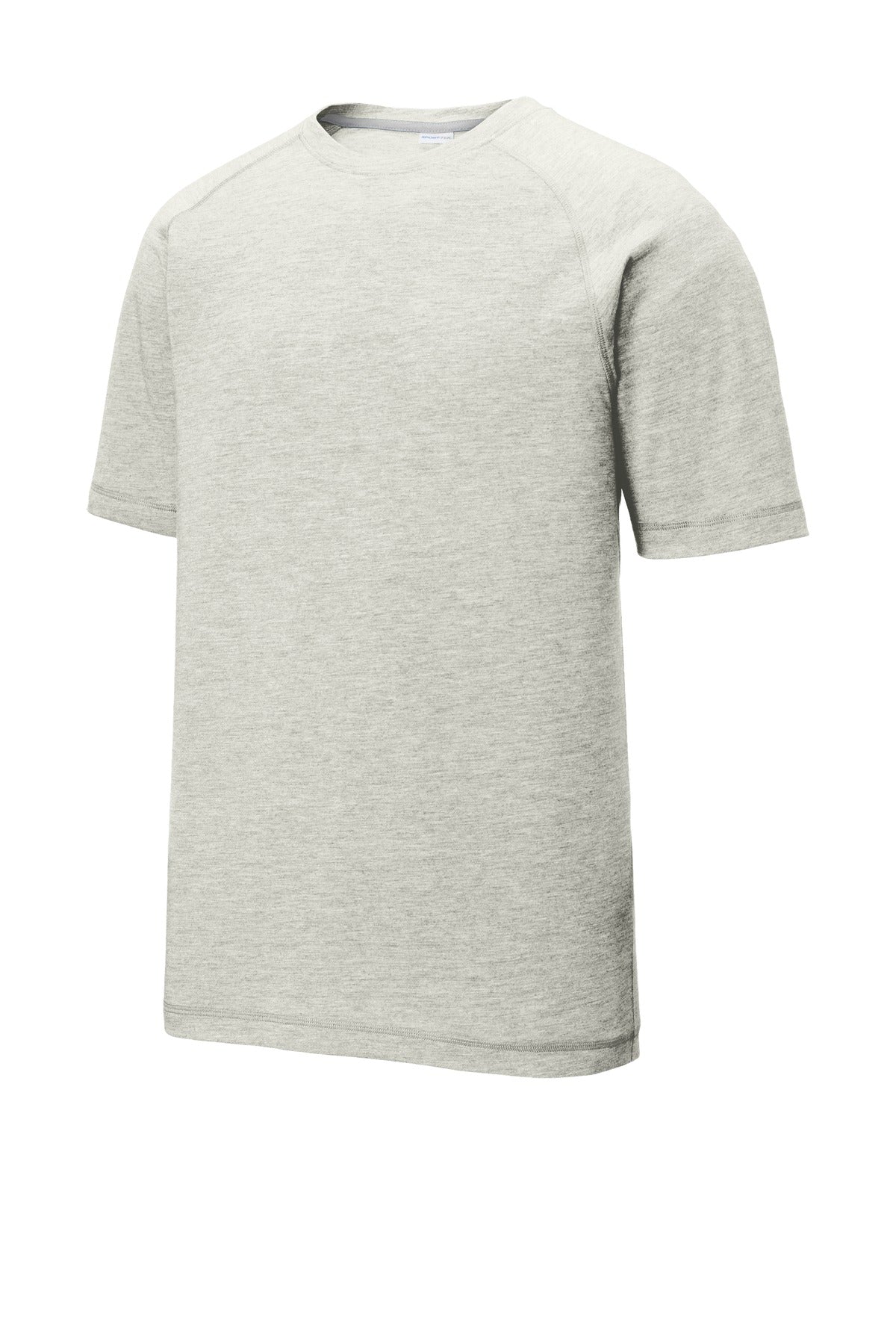 Sport-Tek Men's PosiCharge Tri-Blend Wicking Raglan Tee. ST400