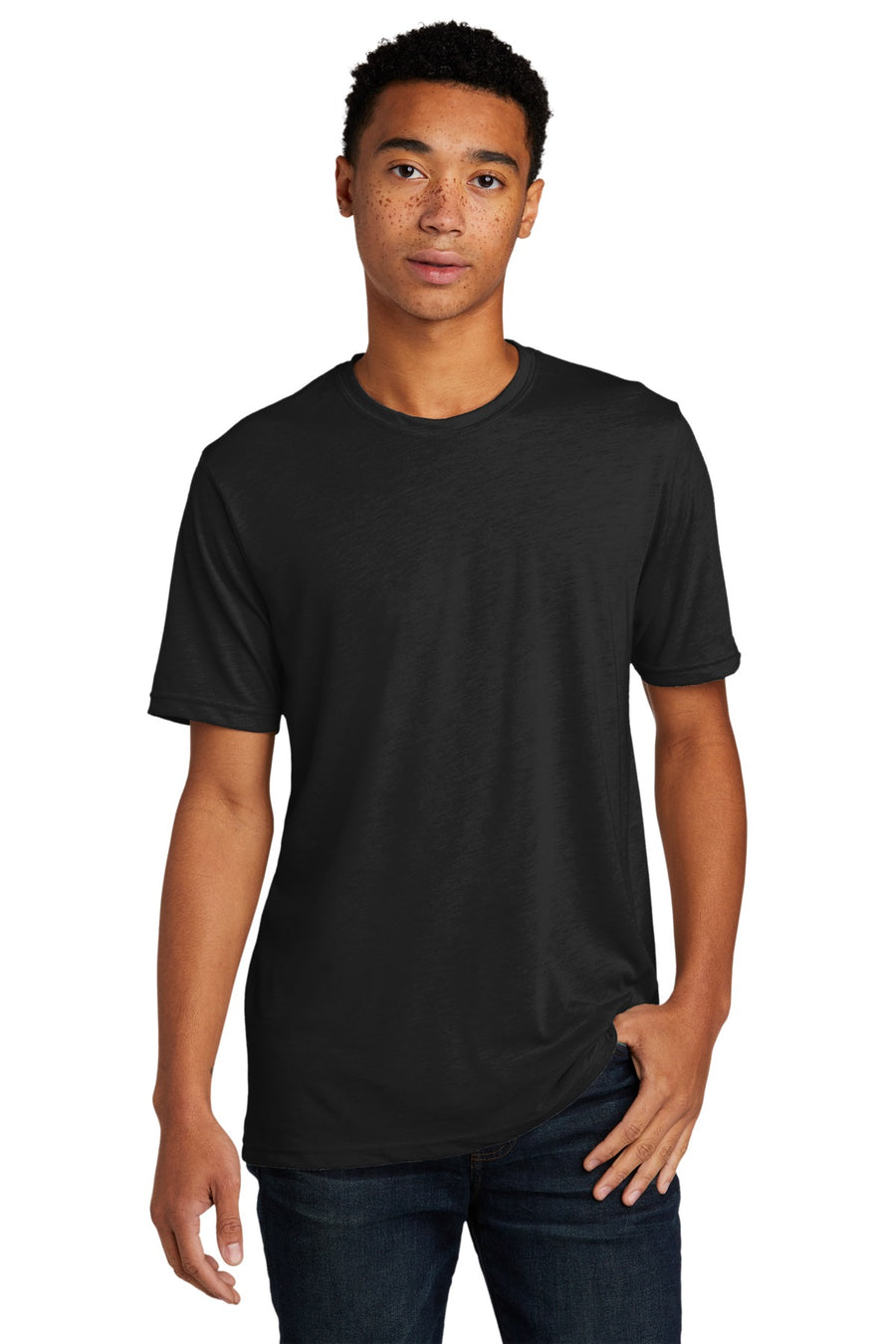 Next Level Unisex Poly/Cotton Tee. NL6200 2 of 2 Next Level Apparel