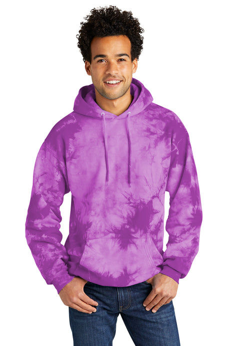 Port & Company - Men's Crystal Tie-Dye Pullover Hoodie Port & Company