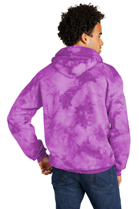 Port & Company - Men's Crystal Tie-Dye Pullover Hoodie Port & Company