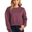 District Women's Perfect Weight Fleece Cropped Crew DT1105 District