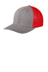 Port Authority Flexfit Melange Mesh Back Trucker Cap