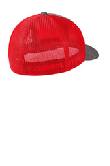Port Authority Flexfit Melange Mesh Back Trucker Cap
