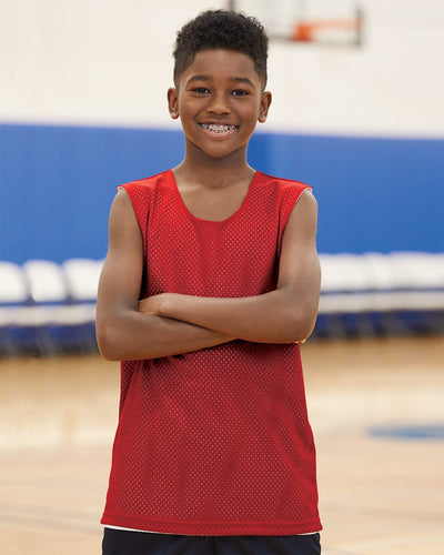 C2 Sport Youth Reversible Mesh Tank