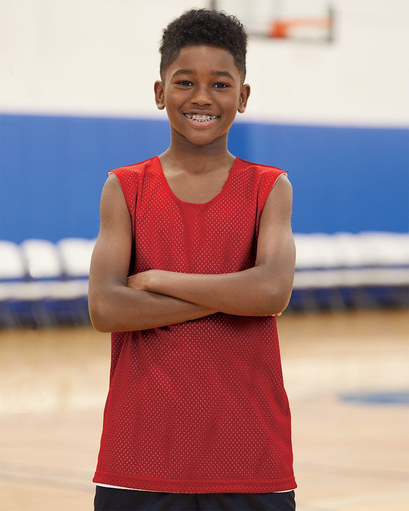 C2 Sport Youth Reversible Mesh Tank