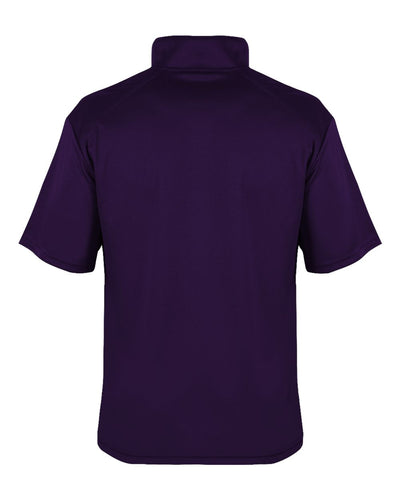 Badger 4199 Men's B-Core Short-Sleeve 1/4 Zip Pullover