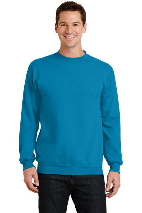 Port & Company Men's Core Fleece Crewneck Sweatshirt. PC78 1of2 Port & Company