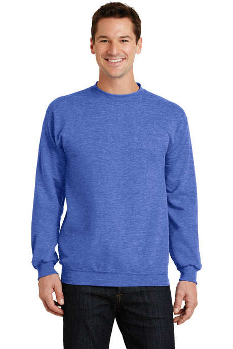 Port & Company Men's Core Fleece Crewneck Sweatshirt. PC78 1of2 Port & Company