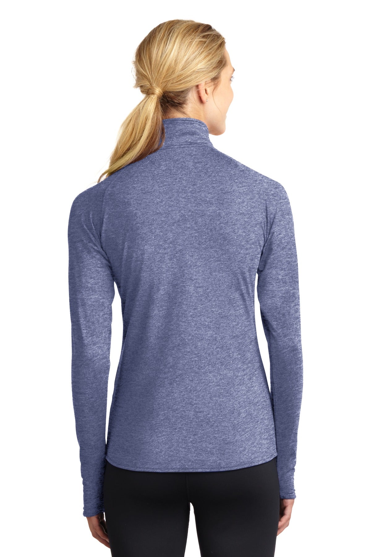 Sport-Tek Women's Sport-Wick Stretch 1/2-Zip Pullover