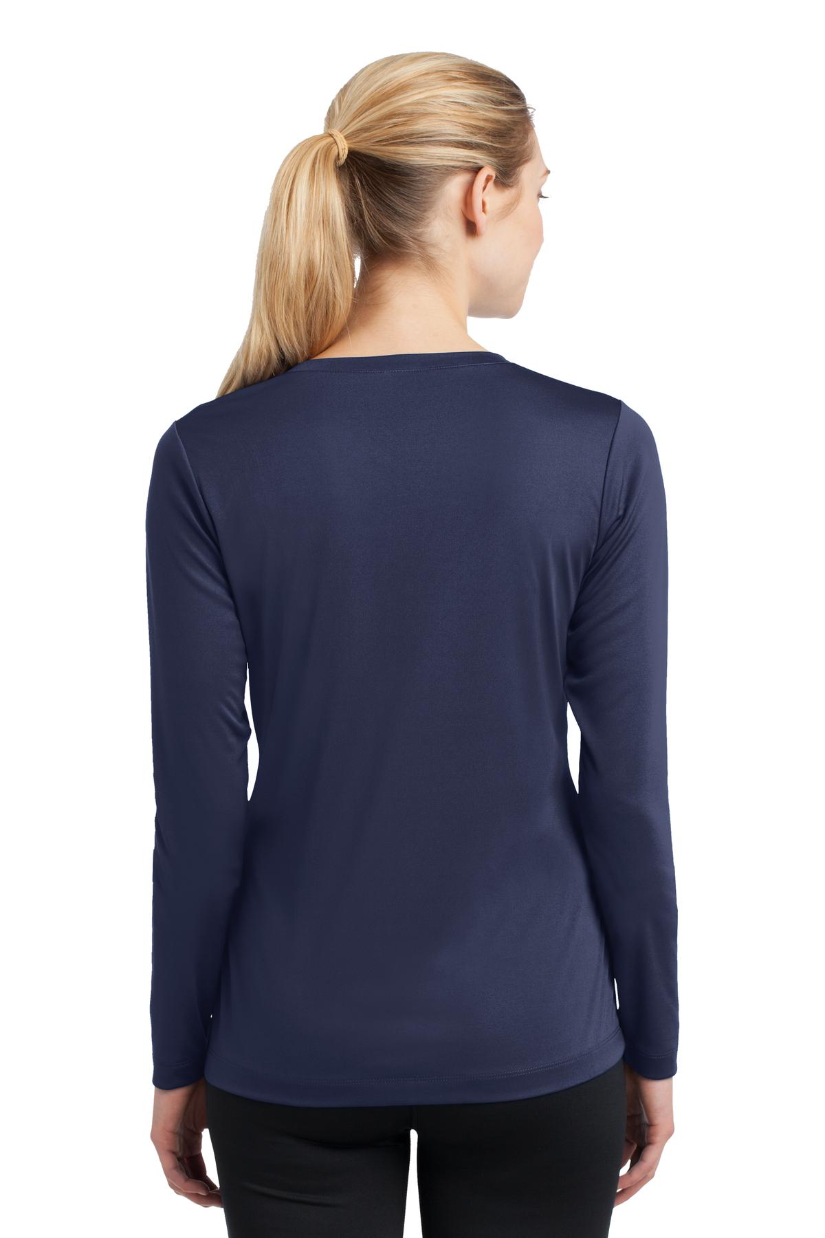 Sport-Tek Women's Long Sleeve PosiCharge Competitor V-Neck Tee LST353LS