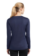 Sport-Tek Women's Long Sleeve PosiCharge Competitor V-Neck Tee LST353LS