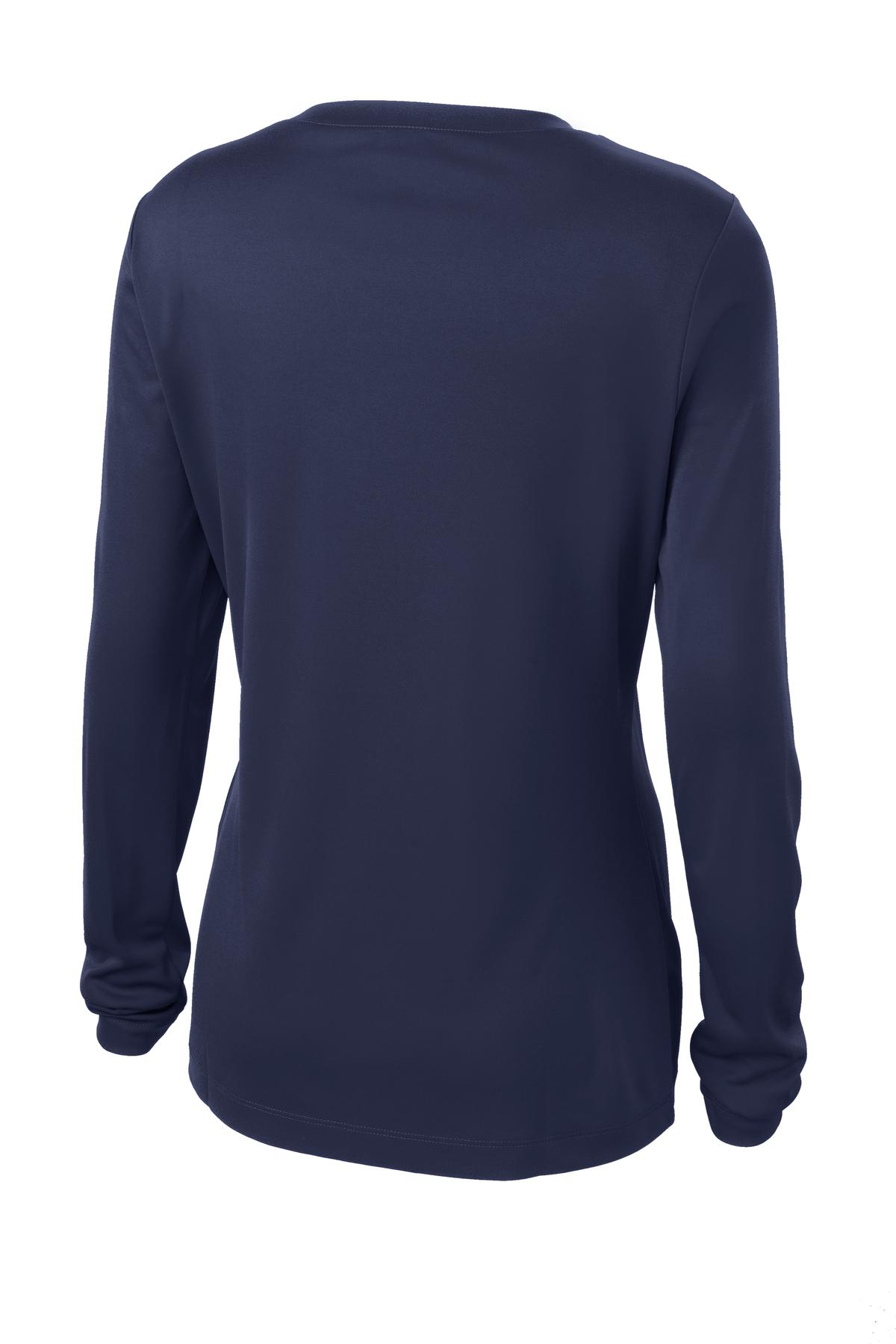 Sport-Tek Women's Long Sleeve PosiCharge Competitor V-Neck Tee LST353LS
