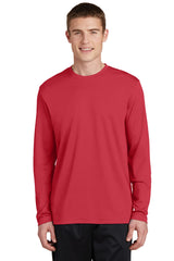 Sport-Tek Men's PosiCharge RacerMesh Long Sleeve Tee. ST340LS