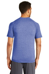 Sport-Tek Men's PosiCharge Tri-Blend Wicking Raglan Tee. ST400