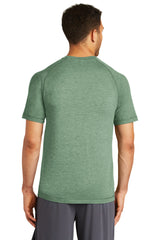 Sport-Tek Men's PosiCharge Tri-Blend Wicking Raglan Tee. ST400