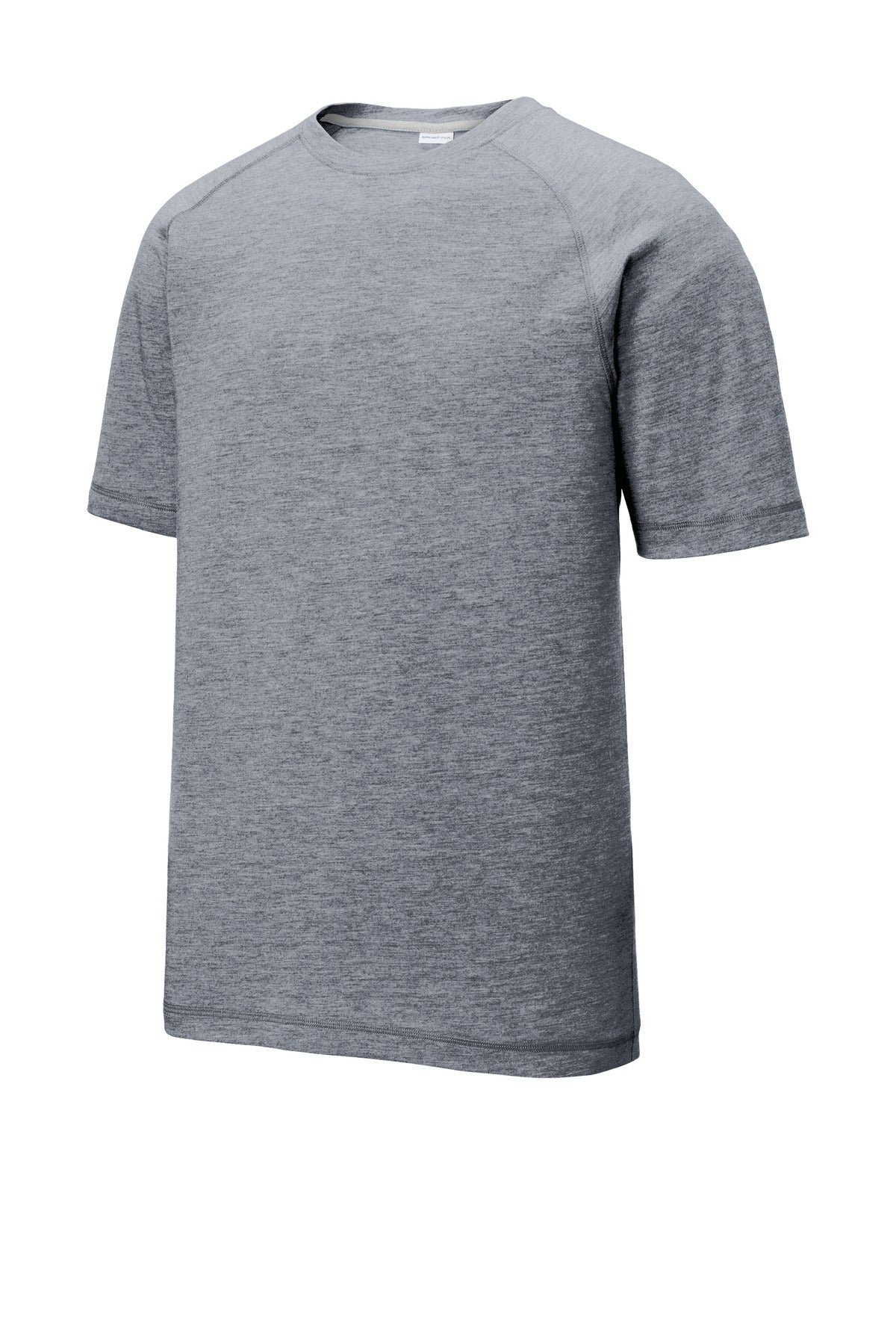 Sport-Tek Men's PosiCharge Tri-Blend Wicking Raglan Tee. ST400