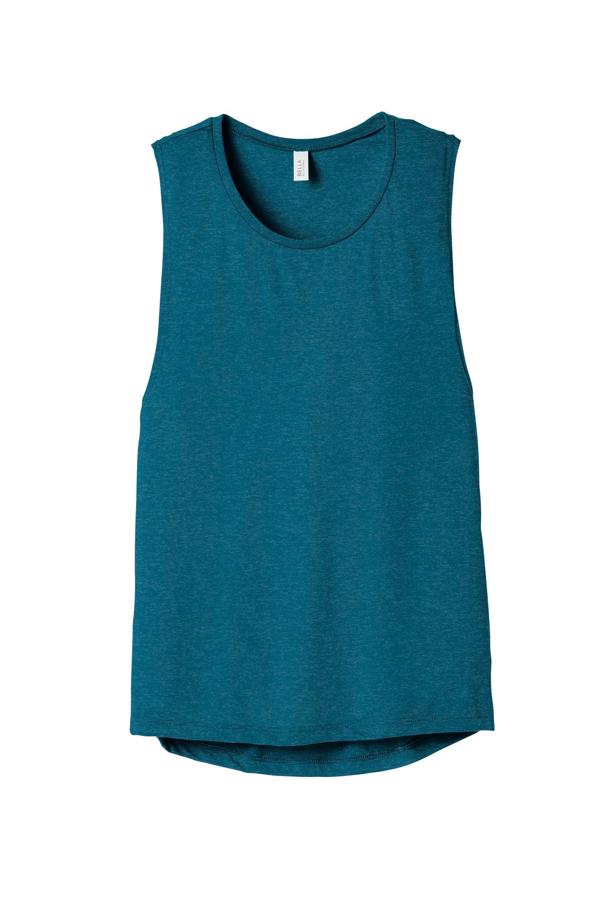 BELLA+CANVAS Women's Flowy Scoop Muscle Tank. BC8803 2 of 2 Bella + Canvas