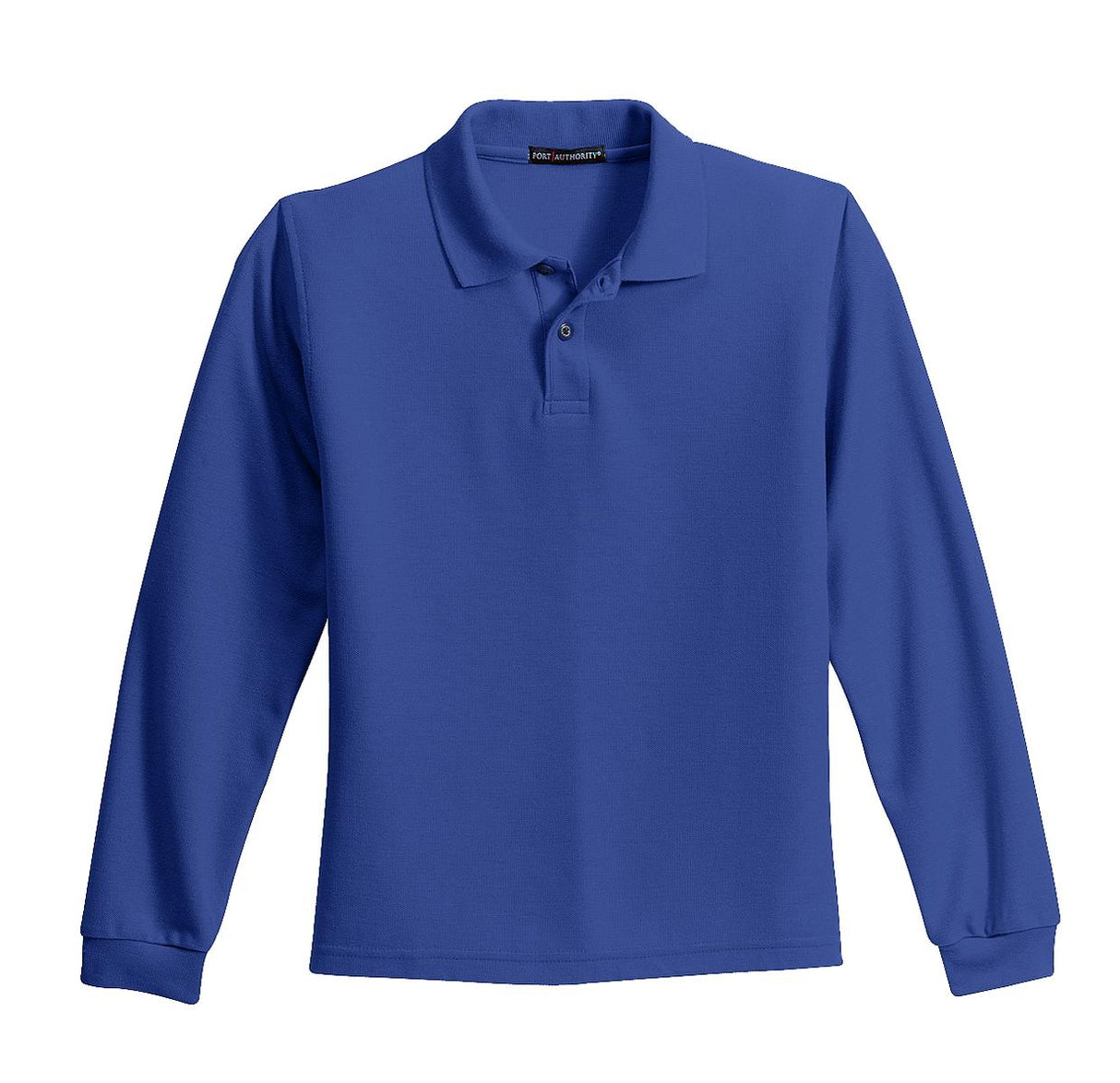 Port Authority Youth Long Sleeve Silk Touch Polo.  Y500LS