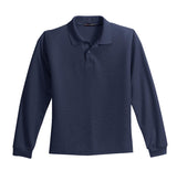 Port Authority Youth Long Sleeve Silk Touch Polo.  Y500LS