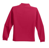 Port Authority Youth Long Sleeve Silk Touch Polo.  Y500LS