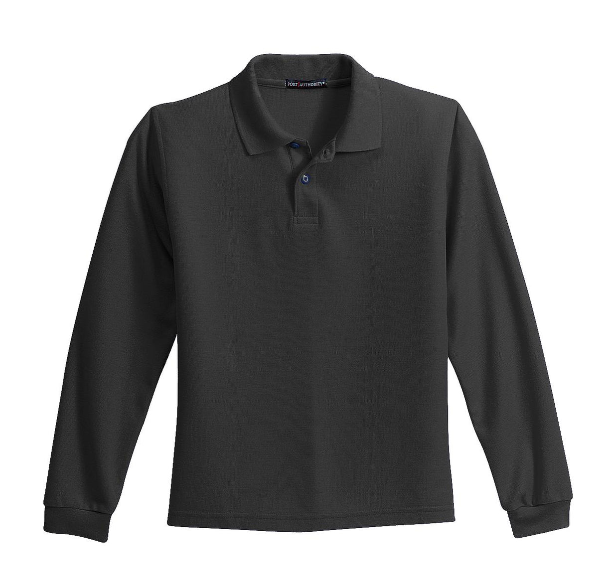 Port Authority Youth Long Sleeve Silk Touch Polo.  Y500LS