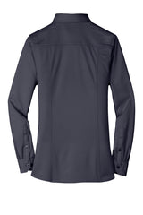 Port Authority Women's Dimension Knit Dress Shirt. L570
