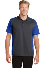 Sport-Tek Women's Colorblock Micropique Sport-Wick Polo. ST652