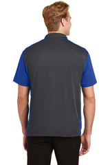 Sport-Tek Women's Colorblock Micropique Sport-Wick Polo. ST652