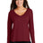 District Women's Drapey Long Sleeve Tee. DM413 District