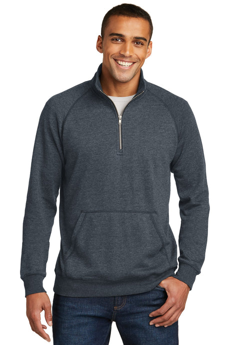 District Lightweight Fleece 1/4-Zip. DM392 District