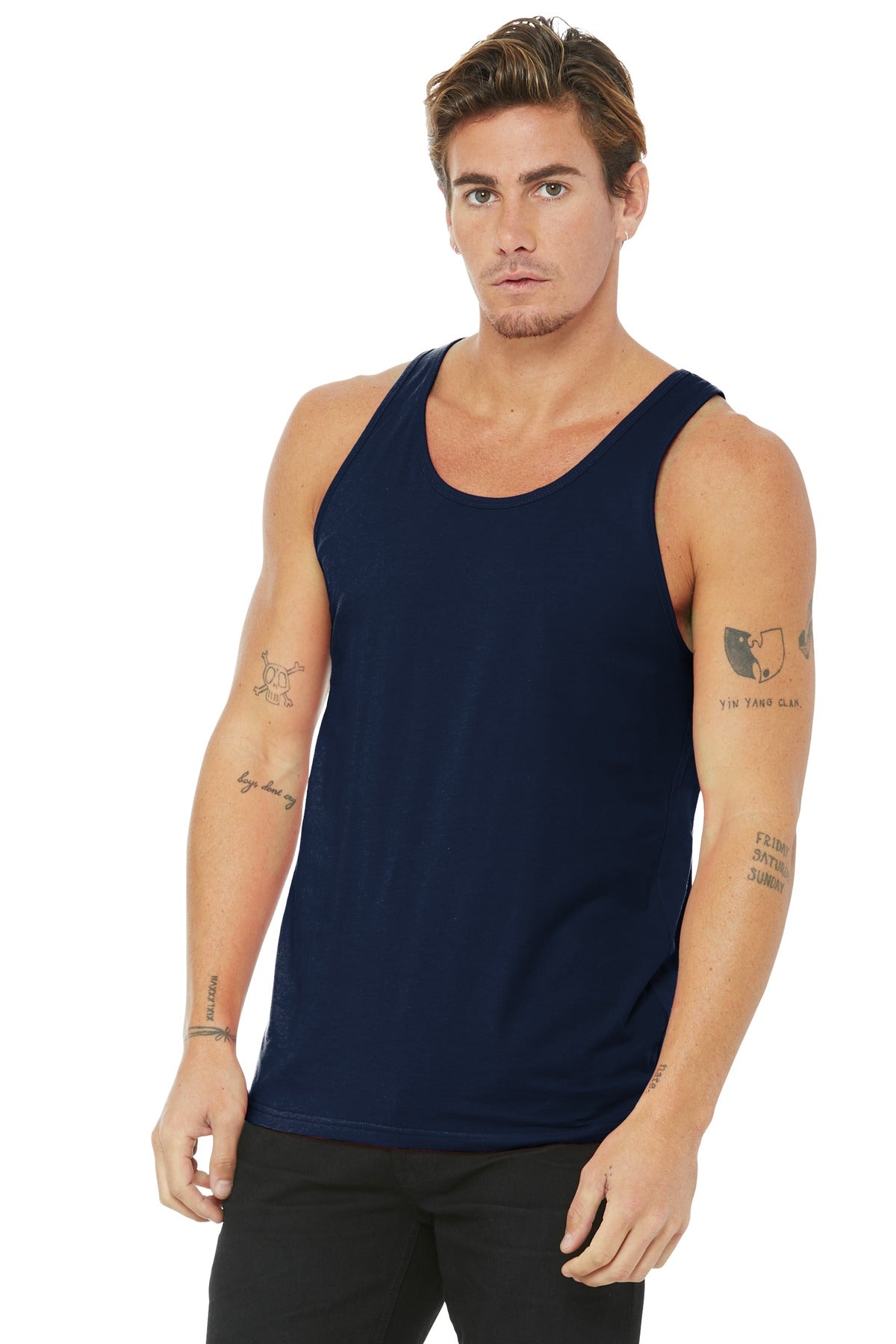 BELLA + CANVAS Men's Jersey Tank 1 of 2 BELLA + CANVAS