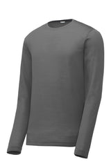 Sport-Tek Men's Long Sleeve PosiCharge Competitor Cotton Touch Tee. ST450LS